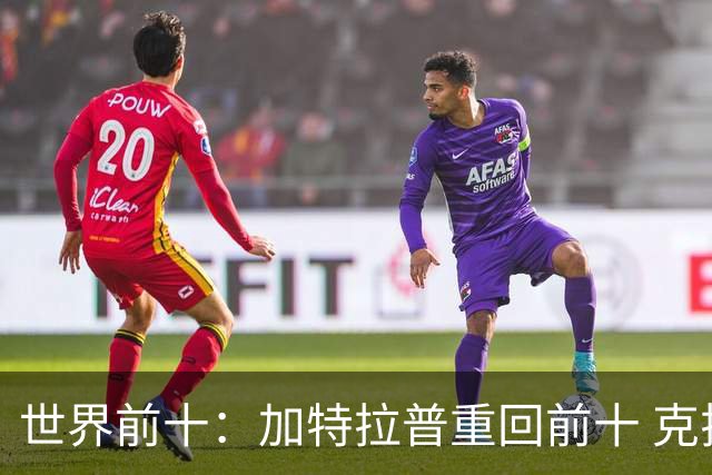 世界前十：加特拉普重回前十 克拉克上升到第八